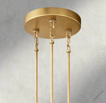 Sirene Smoke Glass Round Chandelier 41", 52", 65"