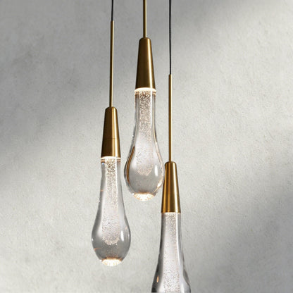 Soltaire Cluster Pendant