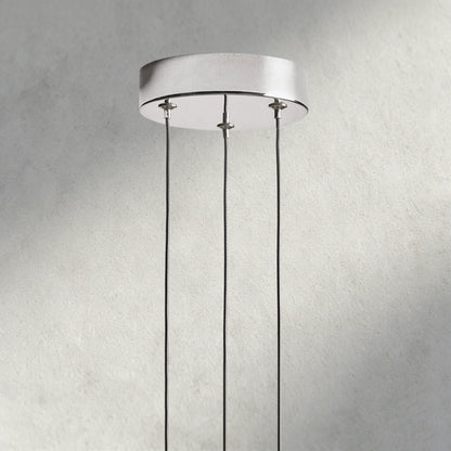 Soltaire Cluster Pendant