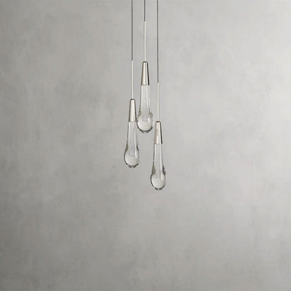 Soltaire Cluster Pendant