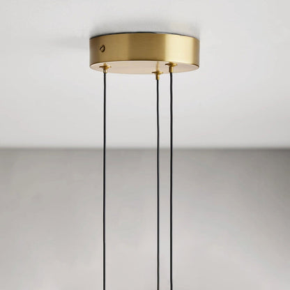 Soltaire Cluster Pendant