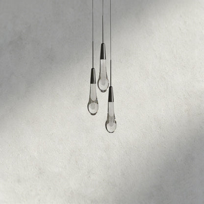 Soltaire Cluster Pendant
