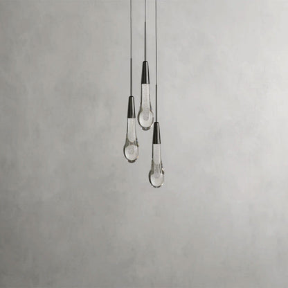 Soltaire Cluster Pendant