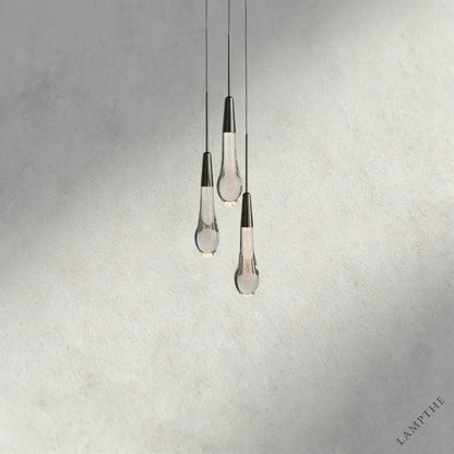 Bronze Soltaire Cluster Pendant