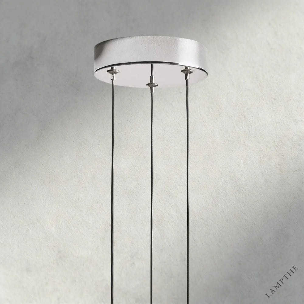Soltaire Cluster Pendant