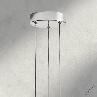 Soltaire Cluster Pendant