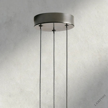 Soltaire Cluster Pendant