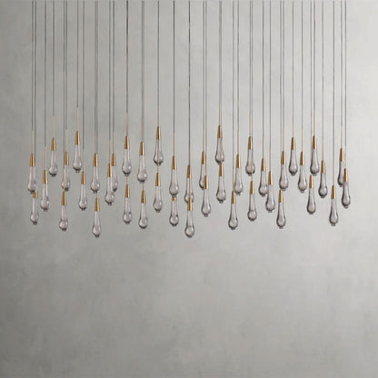 Soltaire Linear Chandelier 37", 50", 60", 70"
