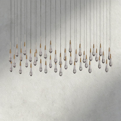 Soltaire Linear Chandelier 37", 50", 60", 70"