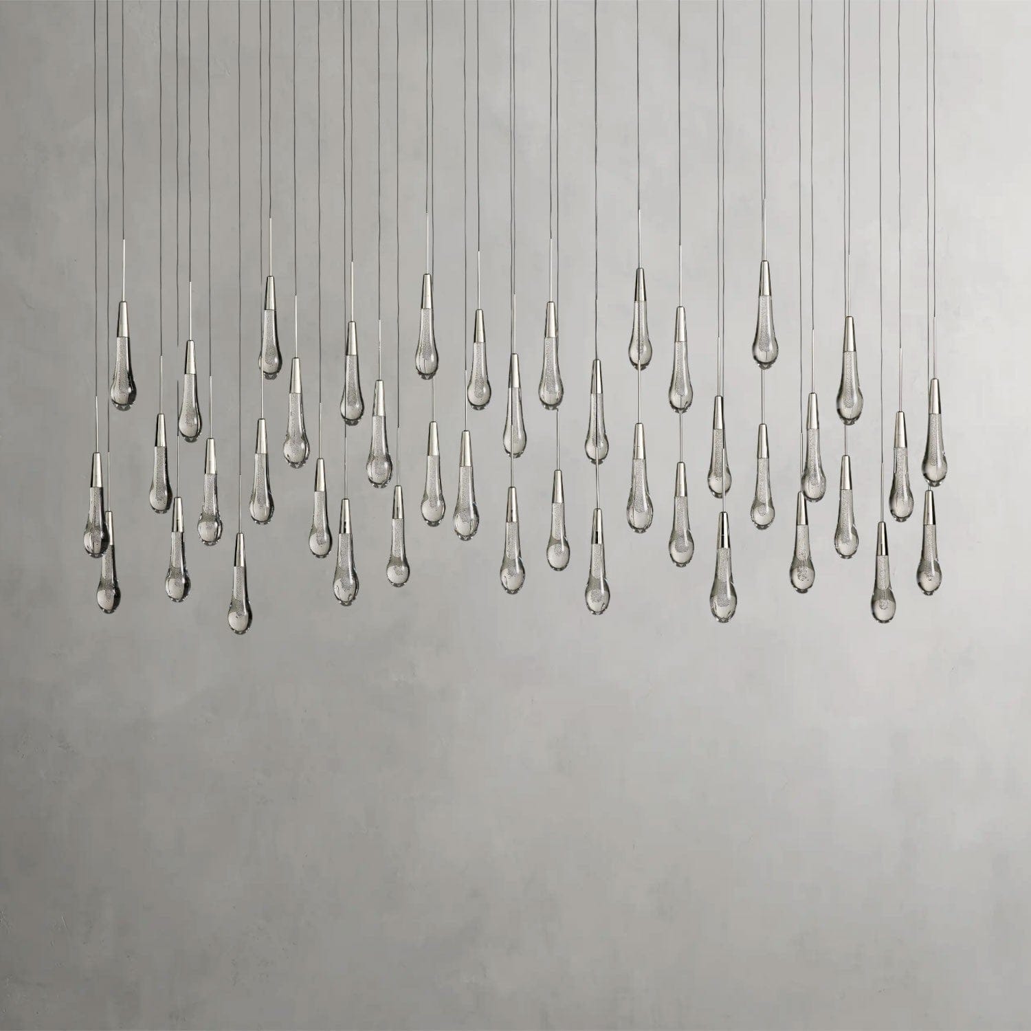 Soltaire Linear Chandelier 37", 50", 60", 70"