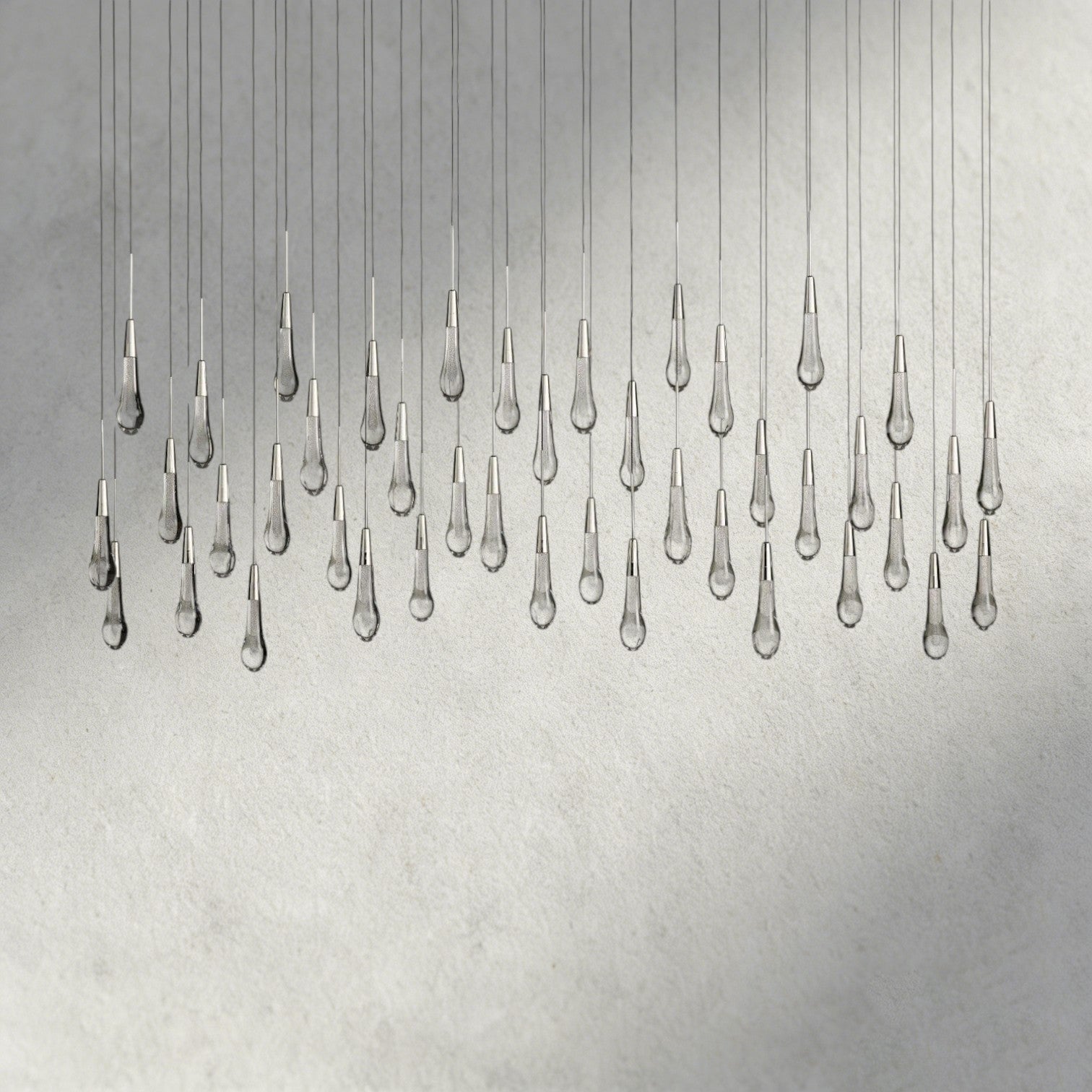 Soltaire Linear Chandelier 37", 50", 60", 70"