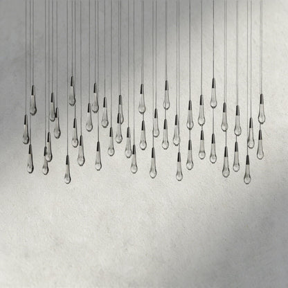 Soltaire Linear Chandelier 37", 50", 60", 70"