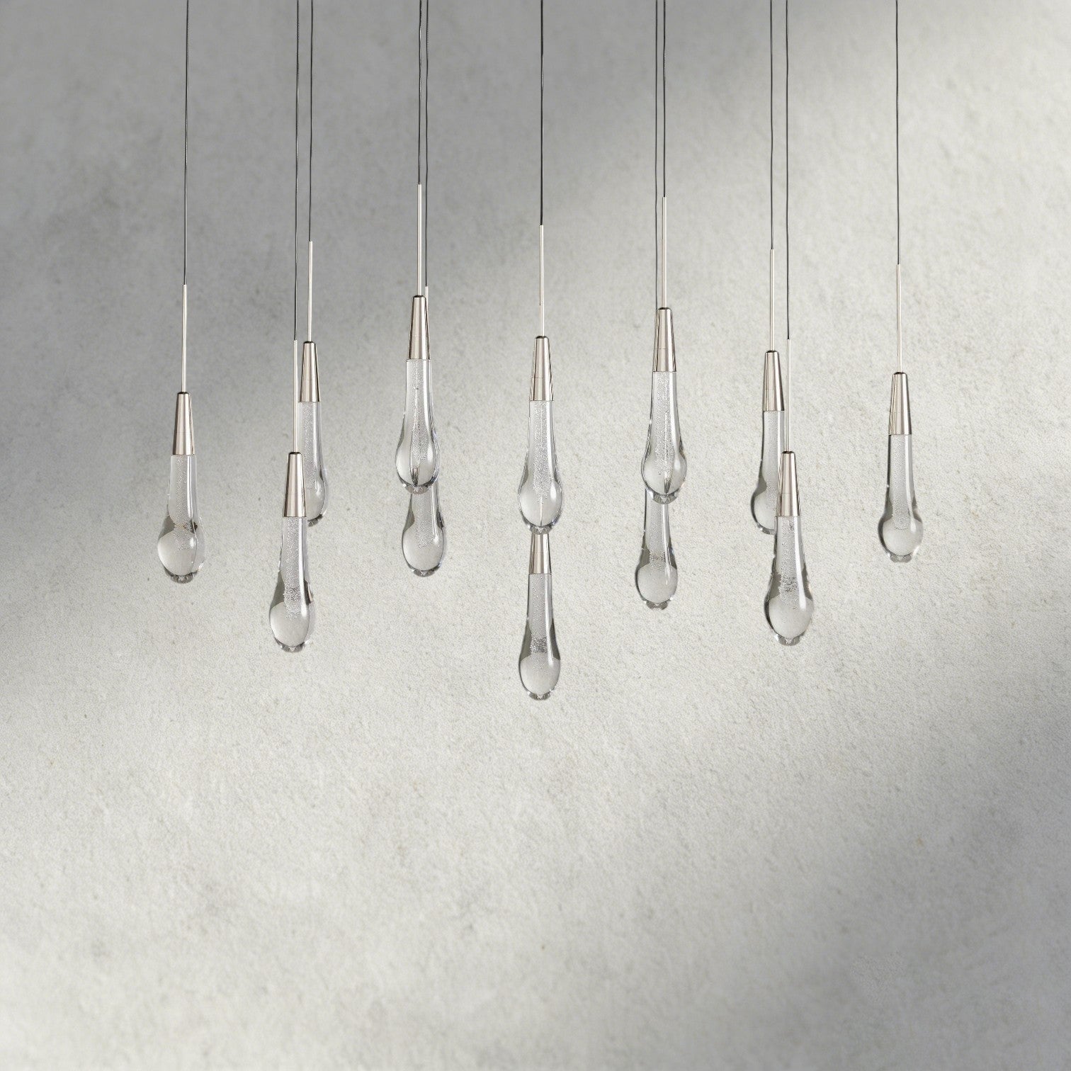 Soltaire Linear Chandelier 37", 50", 60", 70"