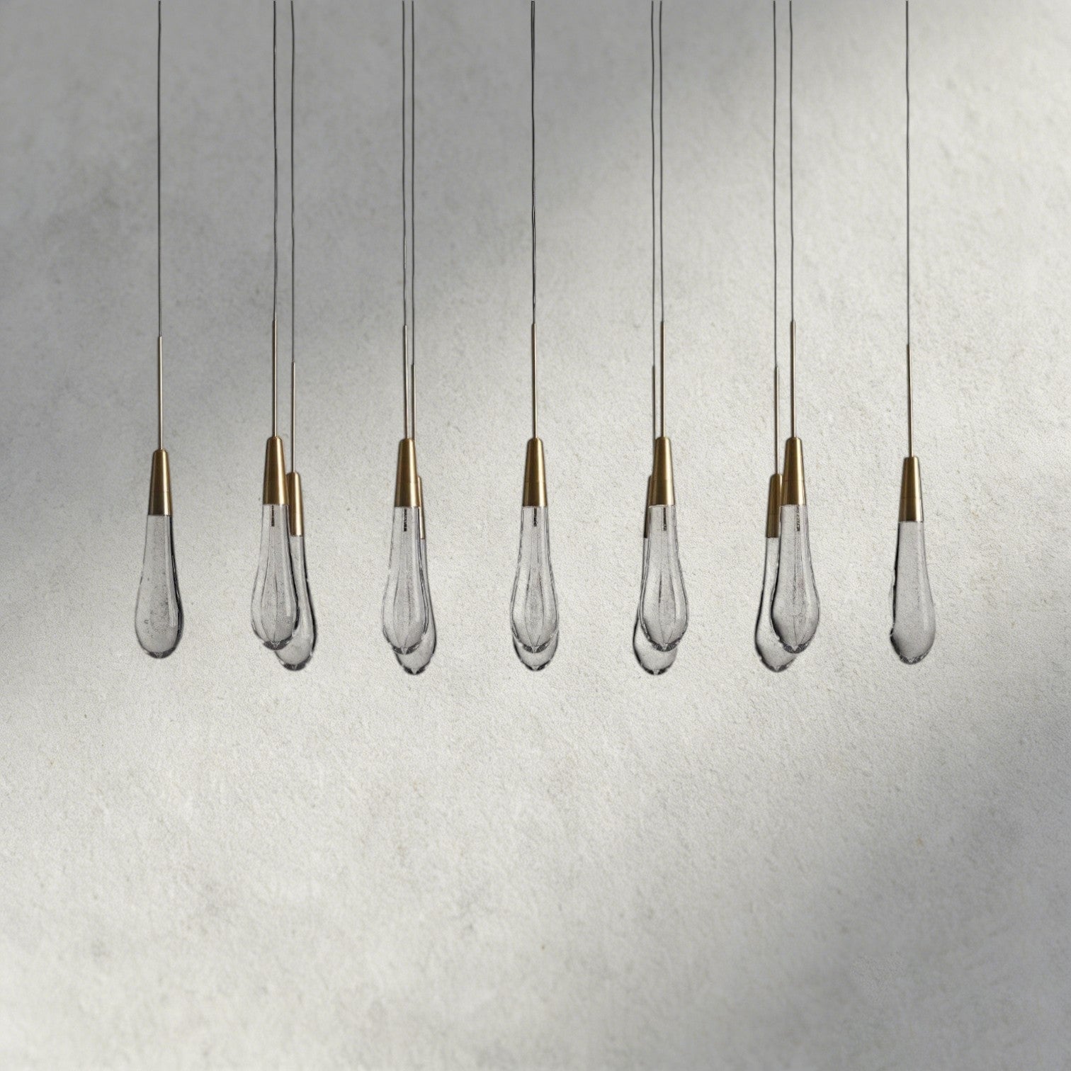 Soltaire Linear Chandelier 37", 50", 60", 70"