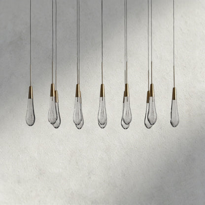 Soltaire Linear Chandelier 37", 50", 60", 70"