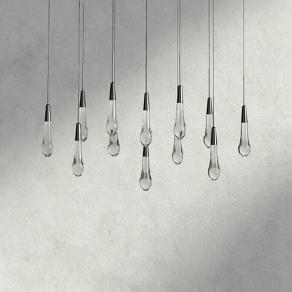 Soltaire Linear Chandelier 37", 50", 60", 70"