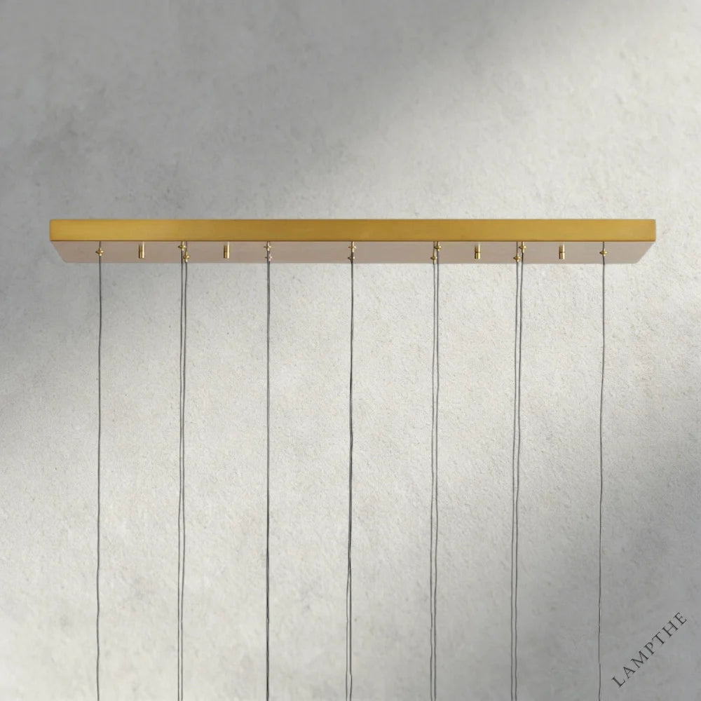Soltaire Linear Chandelier 37", 50", 60", 70"