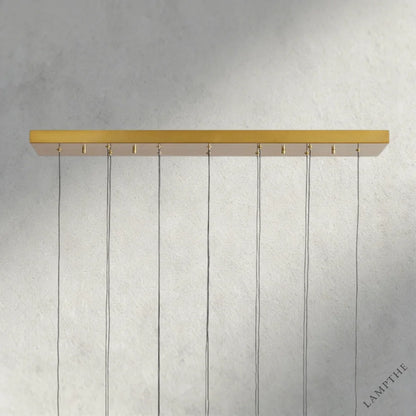 Soltaire Linear Chandelier 37", 50", 60", 70"