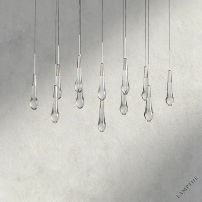 Soltaire Linear Chandelier 37", 50", 60", 70"