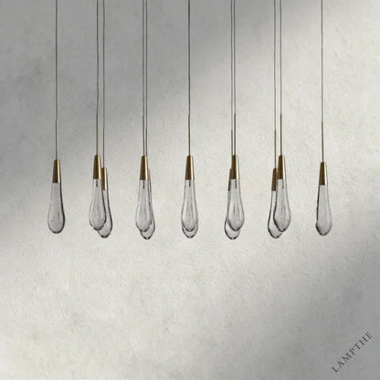 Soltaire Linear Chandelier 37", 50", 60", 70"