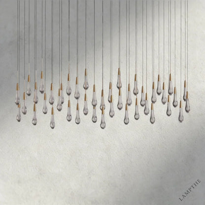 Soltaire Linear Chandelier 37", 50", 60", 70"