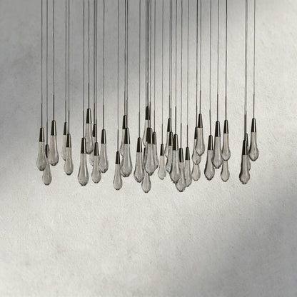 Soltaire Round Chandelier 17", 24", 36", 58"