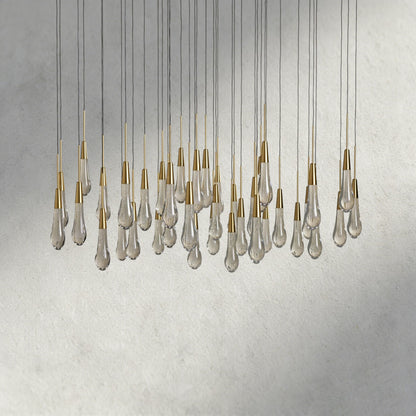 Soltaire Round Chandelier 17", 24", 36", 58"