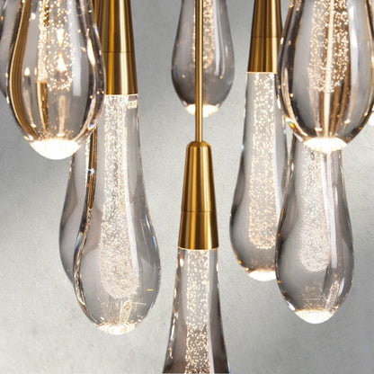 Soltaire Round Chandelier 17", 24", 36", 58"