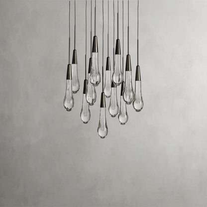 Soltaire Round Chandelier 17", 24", 36", 58"