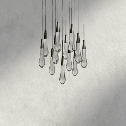 Soltaire Round Chandelier 17", 24", 36", 58"