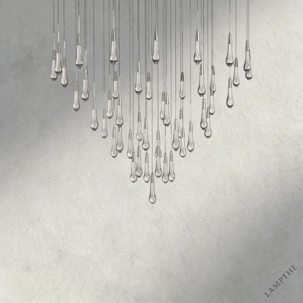 Soltaire Round Chandelier 17", 24", 36", 58"