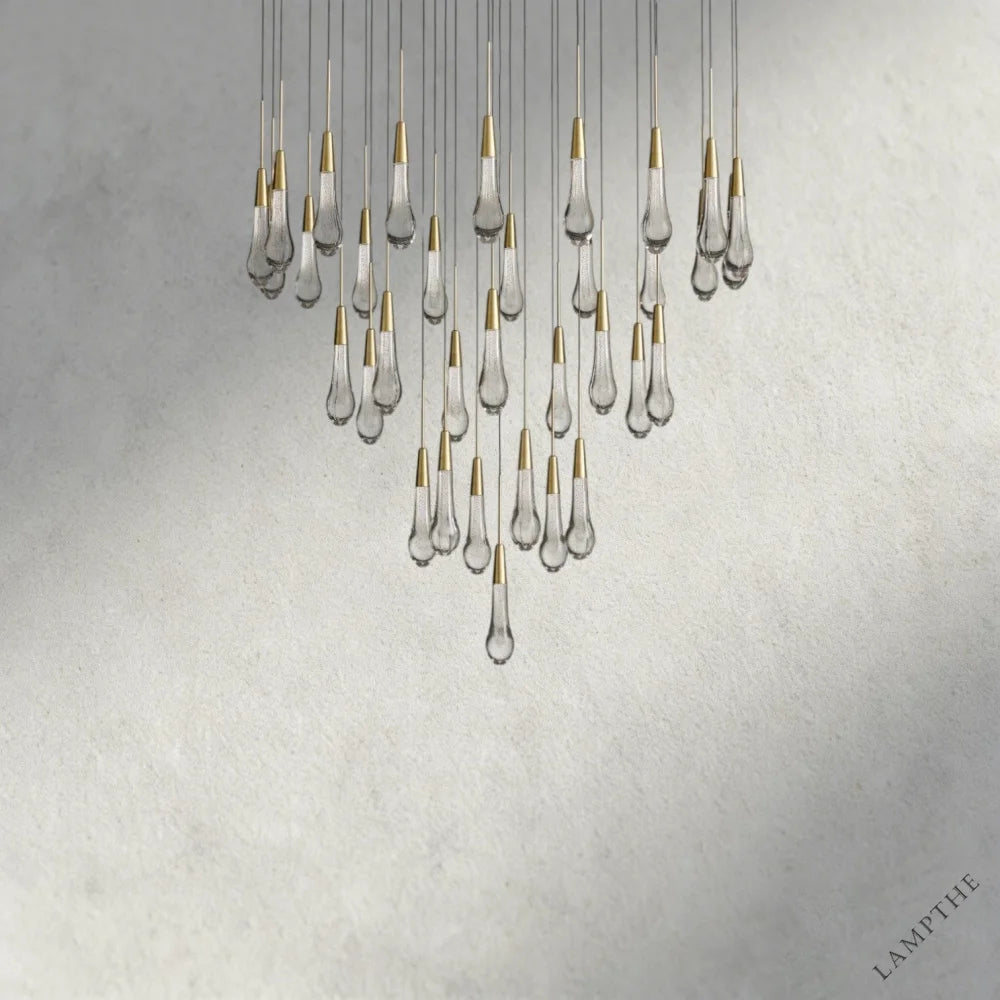 Soltaire Round Chandelier 17", 24", 36", 58"
