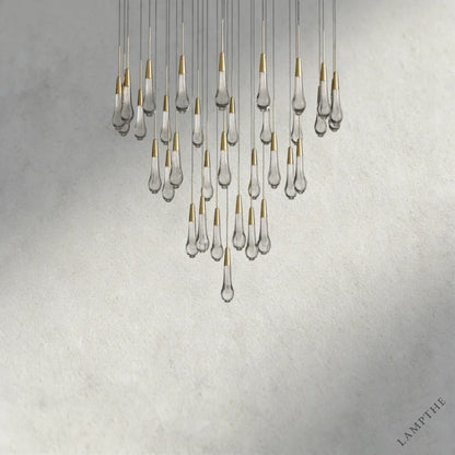 Soltaire Round Chandelier 17", 24", 36", 58"