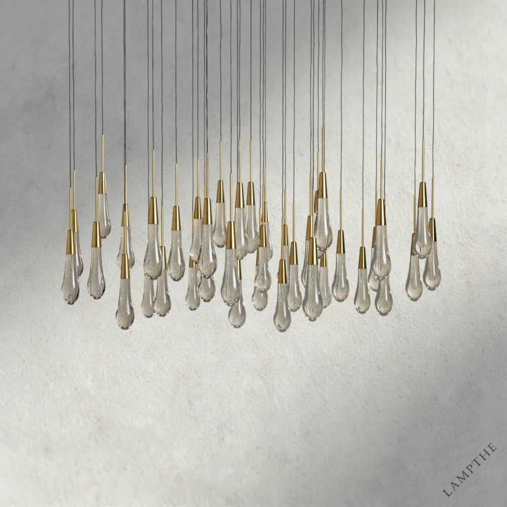 Soltaire Round Chandelier 17", 24", 36", 58"
