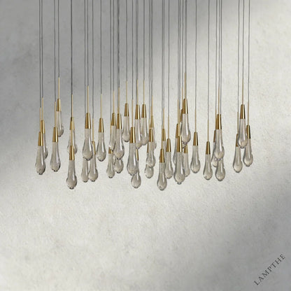 Soltaire Round Chandelier 17", 24", 36", 58"