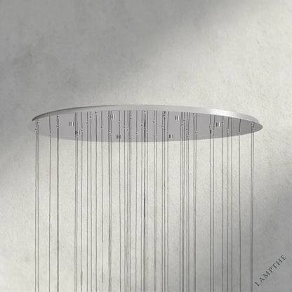 Soltaire Round Chandelier 17", 24", 36", 58"