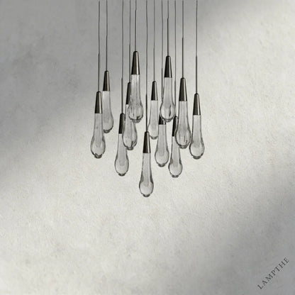 Soltaire Round Chandelier 17", 24", 36", 58"