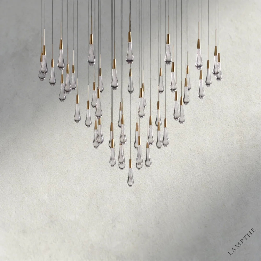 Soltaire Round Chandelier 17", 24", 36", 58"