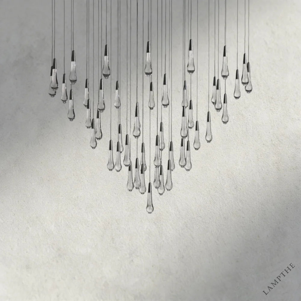 Soltaire Round Chandelier 17", 24", 36", 58"
