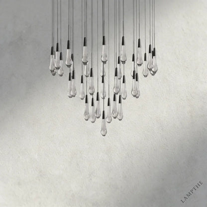 Soltaire Round Chandelier 17", 24", 36", 58"