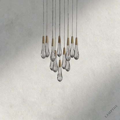 Soltaire Round Chandelier 17", 24", 36", 58"
