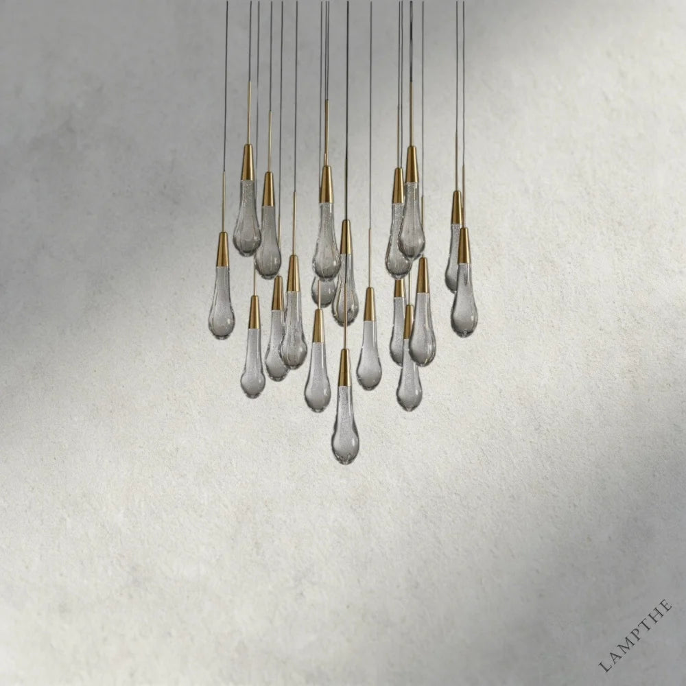 Soltaire Round Chandelier 17", 24", 36", 58"