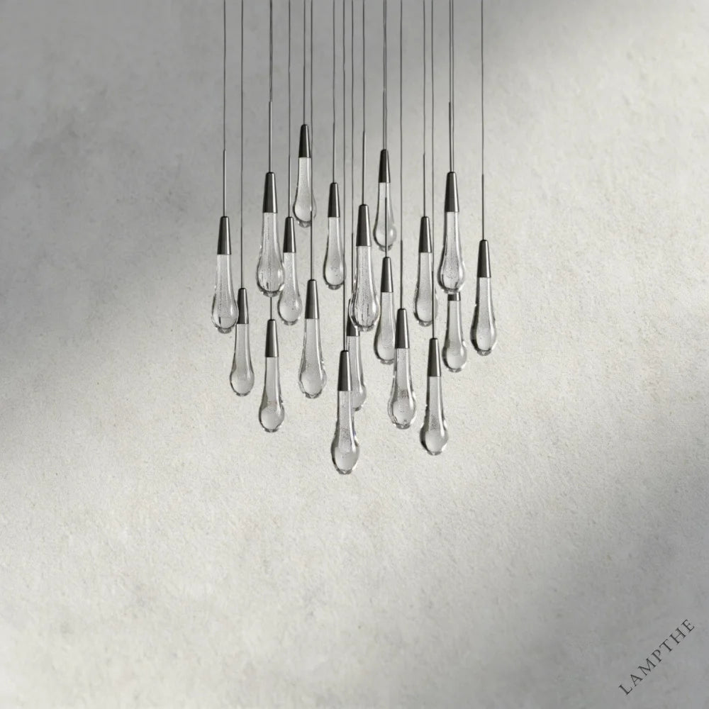 Soltaire Round Chandelier 17", 24", 36", 58"