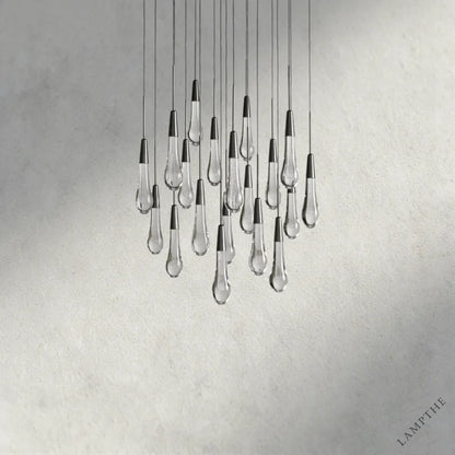 Soltaire Round Chandelier 17", 24", 36", 58"