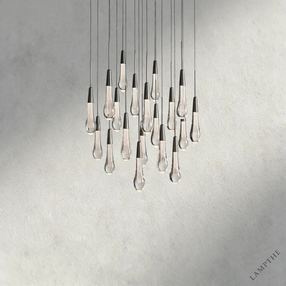 24" / Bronze Soltaire Round Chandelier 17", 24", 36", 58"