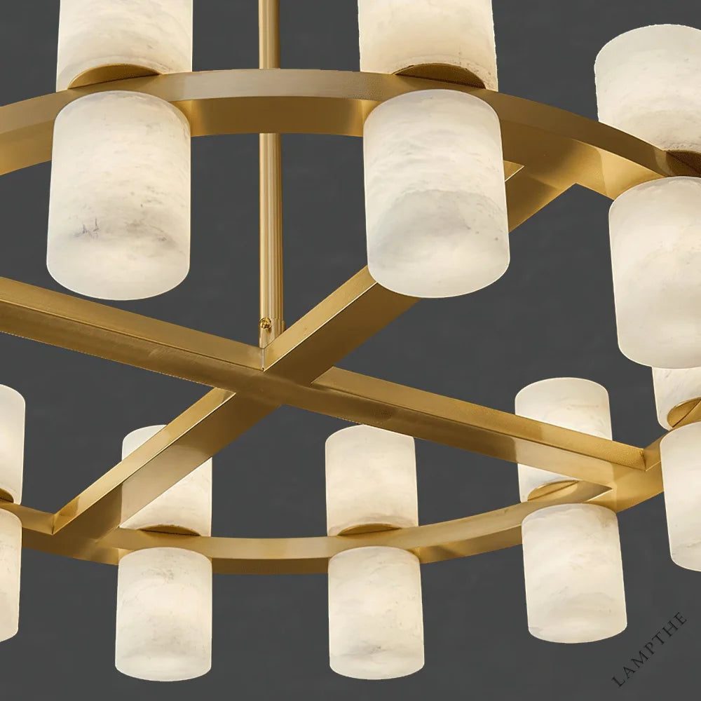 Tabitha Alabaster Chandelier