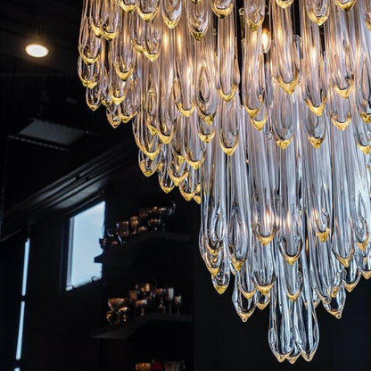 Tiffany Round Flushmount Pendant