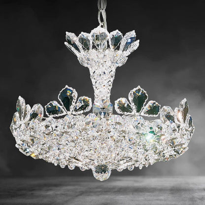 Clear Heritage Crystal Trillane Crystal Chandelier 16"