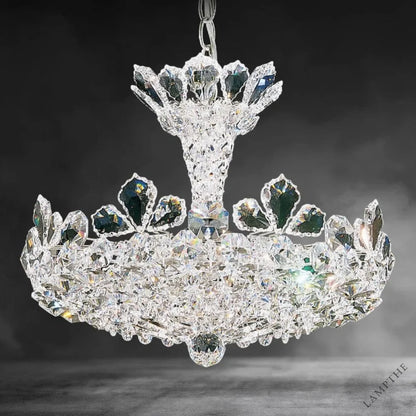 Clear Heritage Crystal Trillane Crystal Chandelier 16"