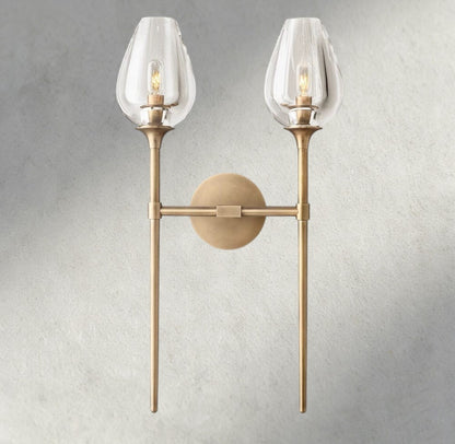 TULIP DOUBLE SCONCE